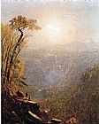 Sanford Robinson Gifford Famous Paintings - Kauterskill Clove, in the Catskills